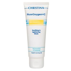 FluorOxygen+C Soothing & Lightening Mask - Успокаивающая и осветляющая маска (75 мл.)