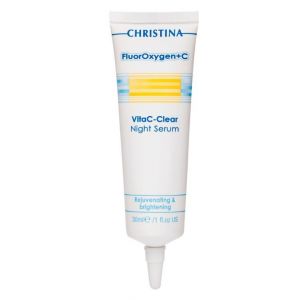 FluorOxygen+C VitaC-Clear Night Serum - Ночная осветляющая сыворотка с витамином С (30 мл.)