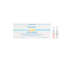 FluorOxygen+C PotentC Ampoules Ампулы с сывороткой для осветления кожи PotentC (дневные 5 шт. и ночные 5 шт.)