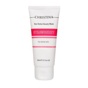 Sea Herbal Beauty Mask Strawberry for normal skin - Маска красоты на основе морских трав для нормальной кожи «Клубника» (60 мл.)