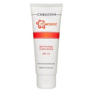 Comodex Mattifying SunScreen SPF 15 - Солнцезащитный матирующий крем SPF 15 (75 мл.)