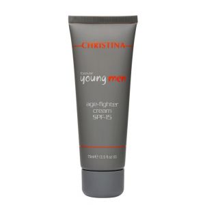 Forever Young Men Age-Fighter Cream SPF 15 - Крем против старения c SPF 15 (75 мл.)