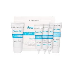 Rose de Mer Post-Peel kit - Набор для постпилингового ухода (5 препаратов)